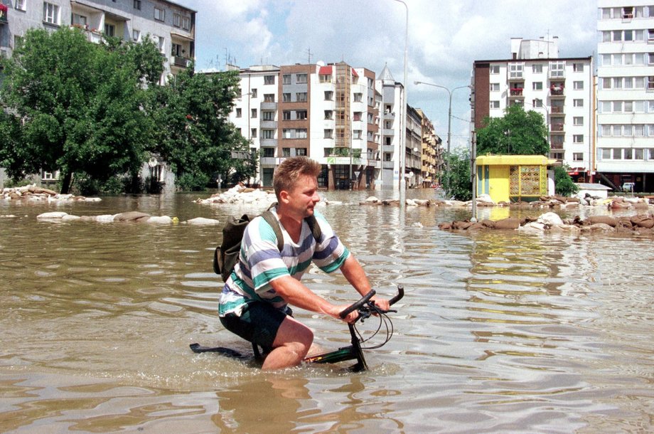 Wrocław, lipiec 1997 rok. Powódź tysiąclecia.