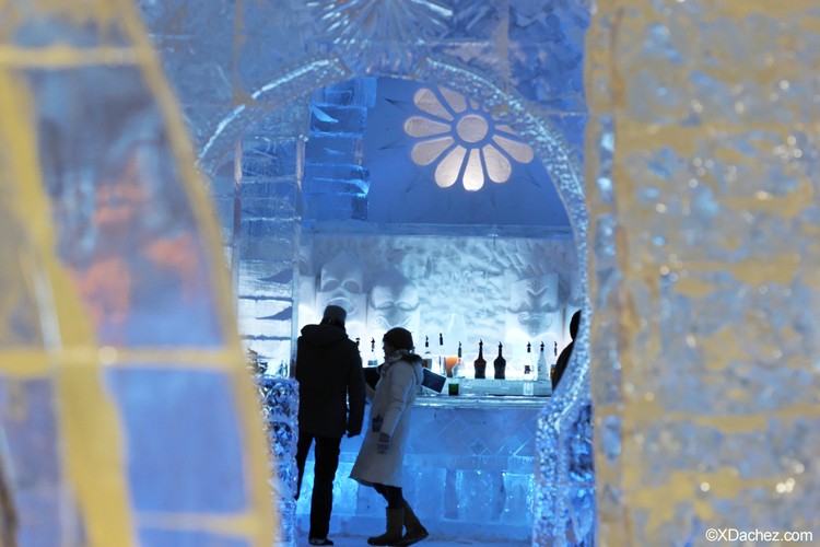 Hotel de Glace - niezwykły hotel z lodu