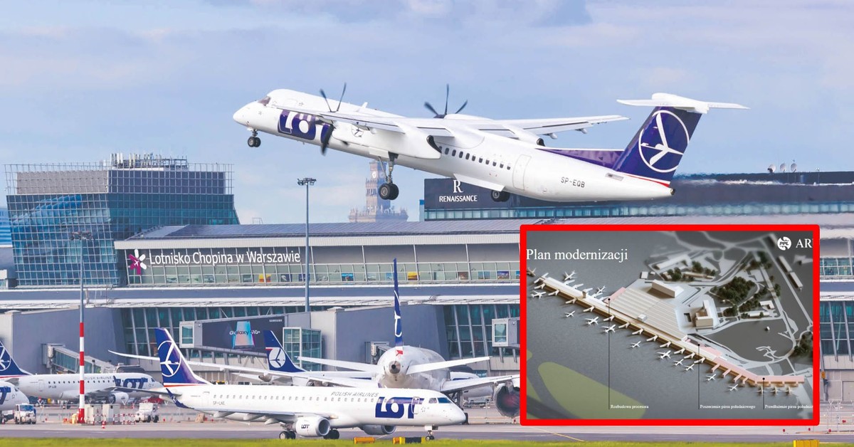 Lotnisko Chopina obsłuży 30 mln pasażerów? Będzie rozbudowa, ale są już spore opóźnienia