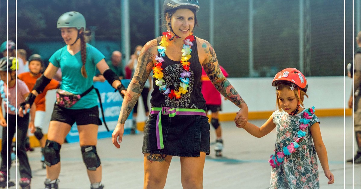 Skate Night Wrocław. Wraca potańcówka na rolkach! Ma być neonowo