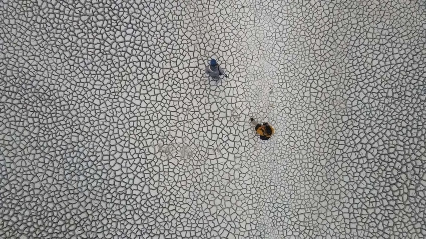 Isušeno korito jezera Titikaka u Boliviji početkom decembra