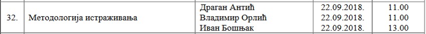 Vladimir Orlić držao je jedan od ispita u oktobarskom ispitnom roku