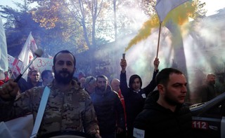 Protesty w Gruzji. Wciąż niespokojnie na ulicach Tbilisi