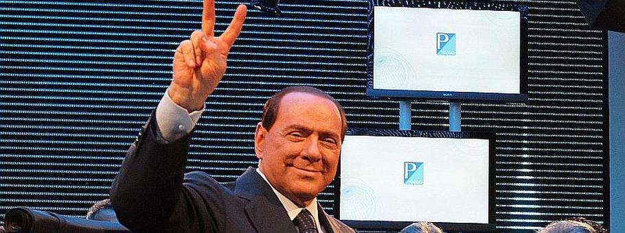 Berlusconi opalony