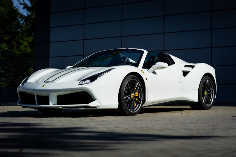 Ferrari 488 Spider Roberta Lewandowskiego