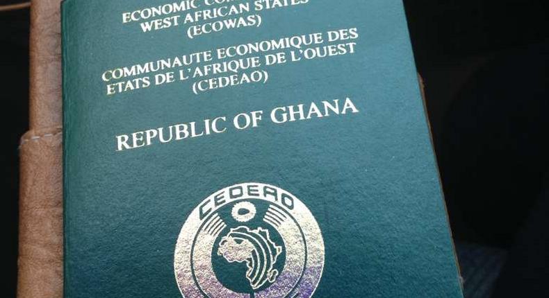 The Ghanaian passport