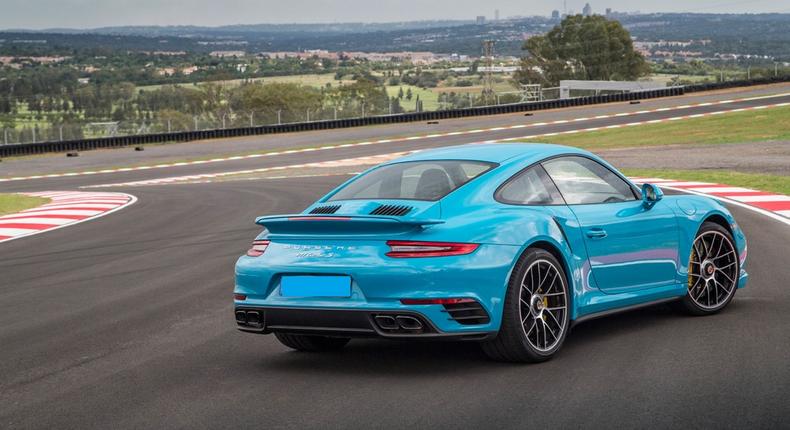 A 911 Turbo S 2016 in mint condition