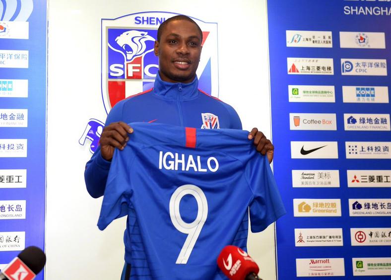 Odion Ighalo turned down Barcelona to joins Chinese side Shanghai Shenhua (Shanghai Shenhua) 