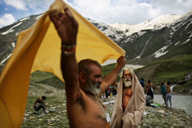 Pielgrzymka przez góry Kaszmiru