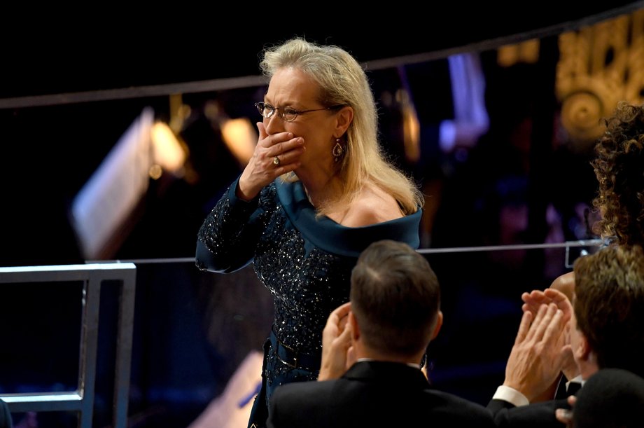 Widownia w Dolby Theatre nagrodziła Meryl Streep owacją