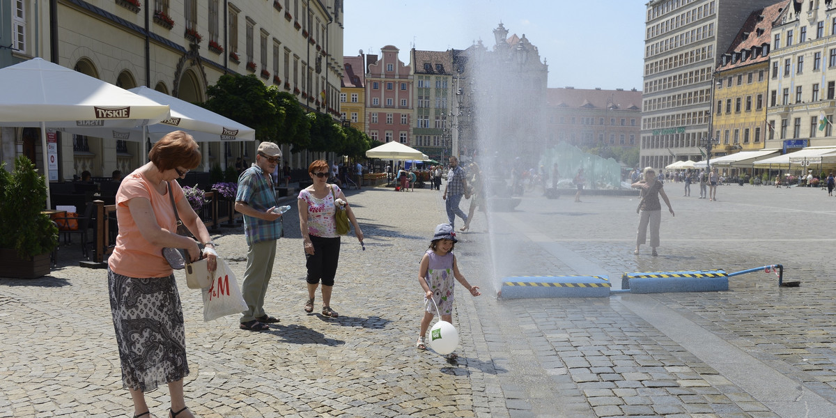 wrocław upał