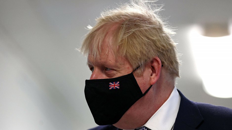 Premier Wielkiej Brytanii Boris Johnson