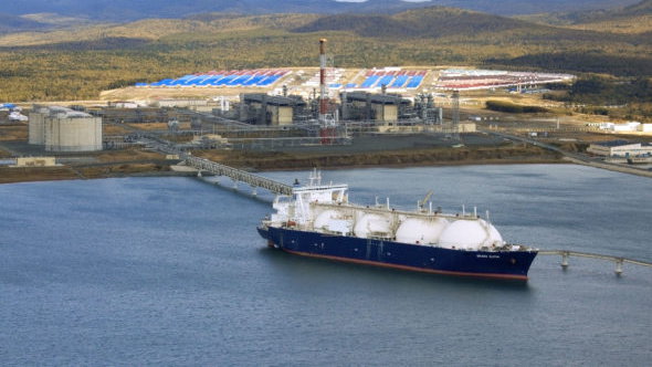 Sachalin LNG. fot. Shell