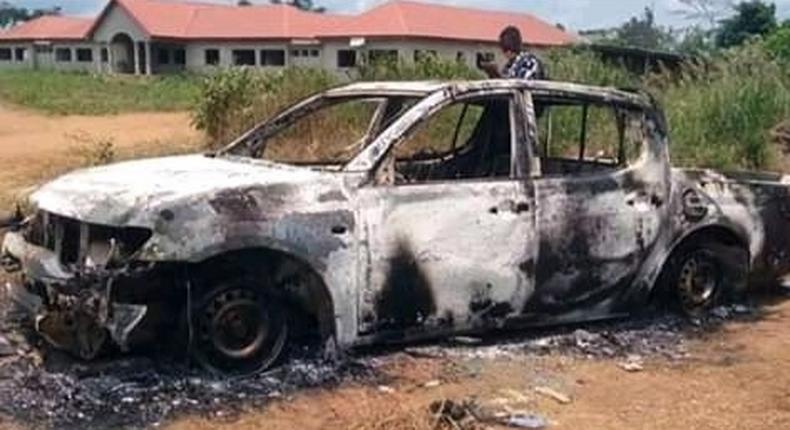 Properties burnt after supporters of NDC and NPP clash