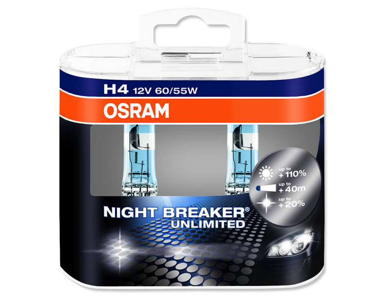 Żarówki OSRAM Night Braker Unlimited (H4)