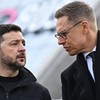 Vladimir Zelenski, ukrajinski predsednik sa finskim kolegom Aleksandrom Stubom | Foto: Getty Images