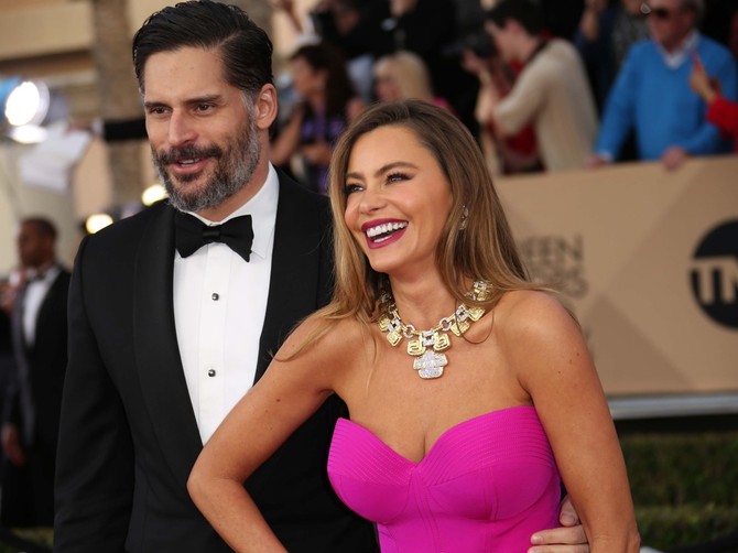 Sofija Vergara i Džo Manganijelo