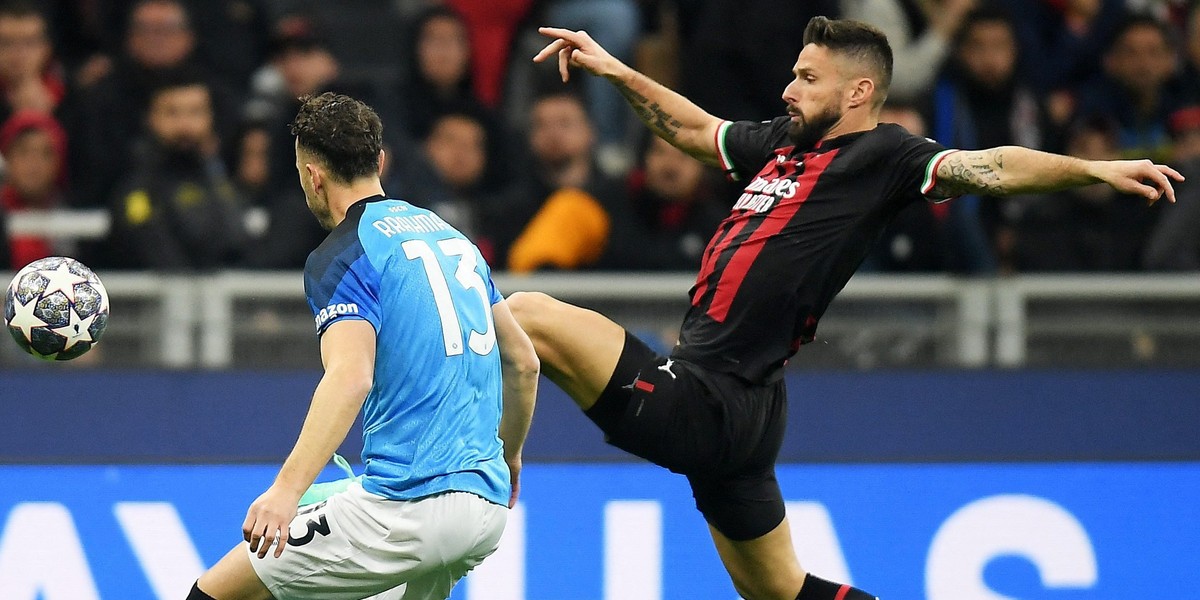 AC Milan pokonał Napoli. 