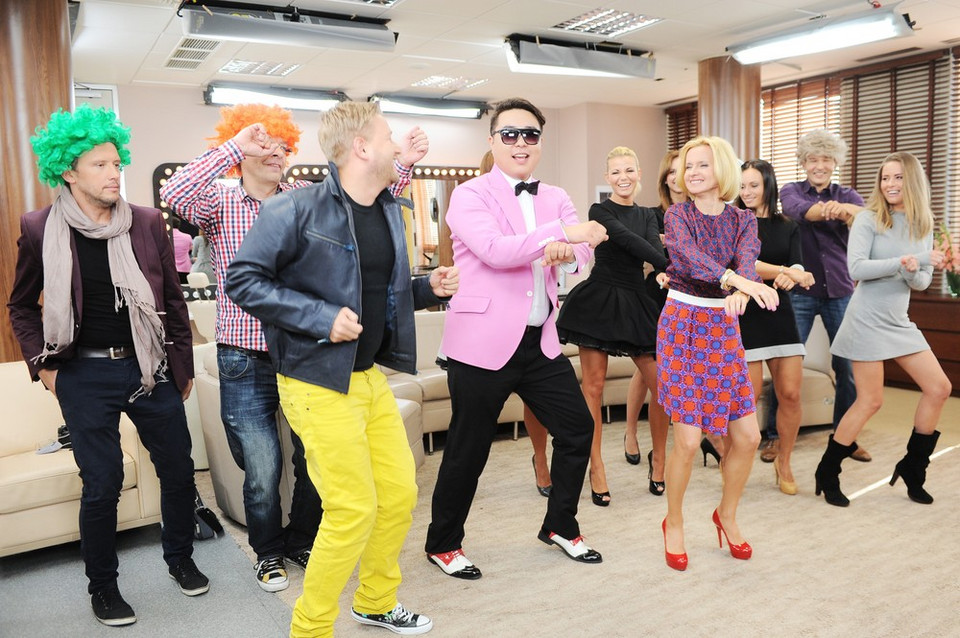 Jolanta Pieńkowska tańczy do "Gangnam Style" / fot. East News