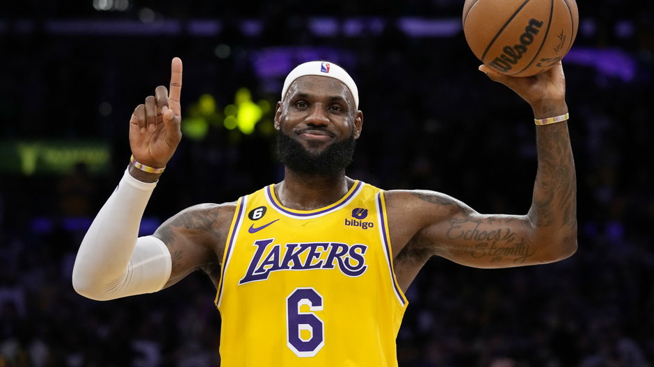 LeBron James pobił rekord NBA.