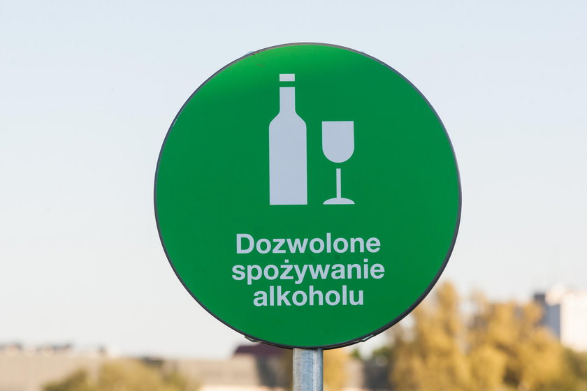 Można pić alkohol w strefach nad Wartą