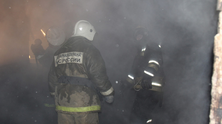 Oroszországban leégett egy kórház / Fotó:MTI