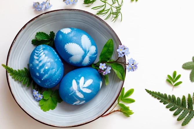 Tirkizna jaja za Uskrs