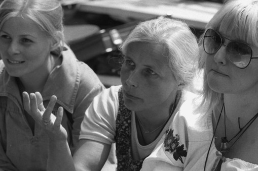 Opole, 1977. Anna Nehrebecka , Agnieszka Osiecka , Maryla Rodowicz