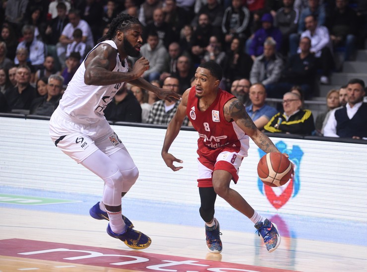 Detalj sa meča KK Partizan - FMP