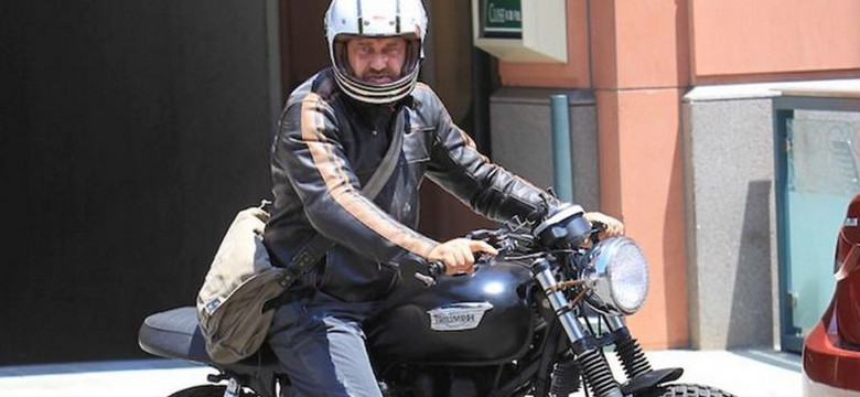 Gerard Butler miał wypadek motocyklowy. Na szczęście aktor nie odniósł poważnych obrażeń