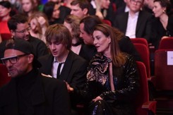 Maja Ostaszewska na galę Orłów 2024 zabrała syna. Podobny do mamy?