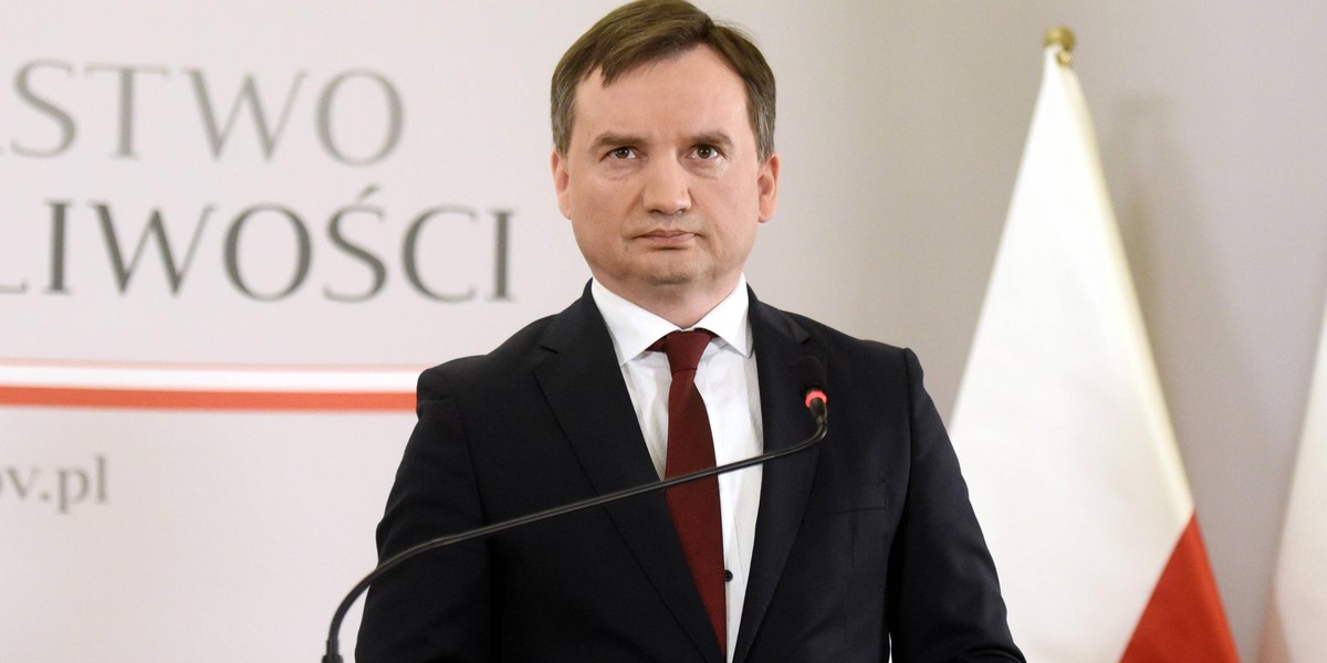 Minister sprawiedliwości Zbigniew Ziobro 