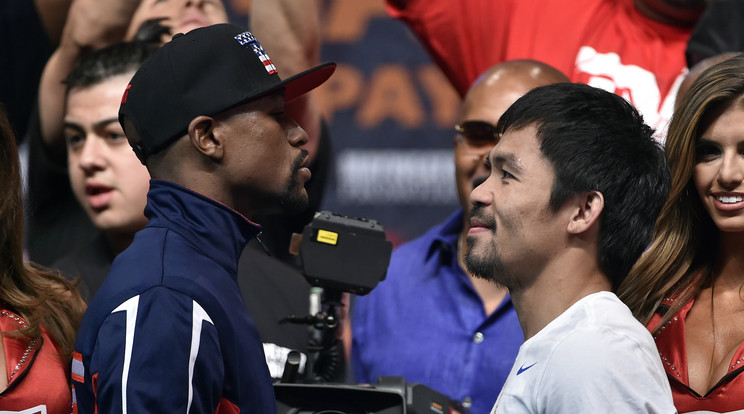 Mayweather és Pacquiao újra szembenézhet egymással/Fotó: Northfoto