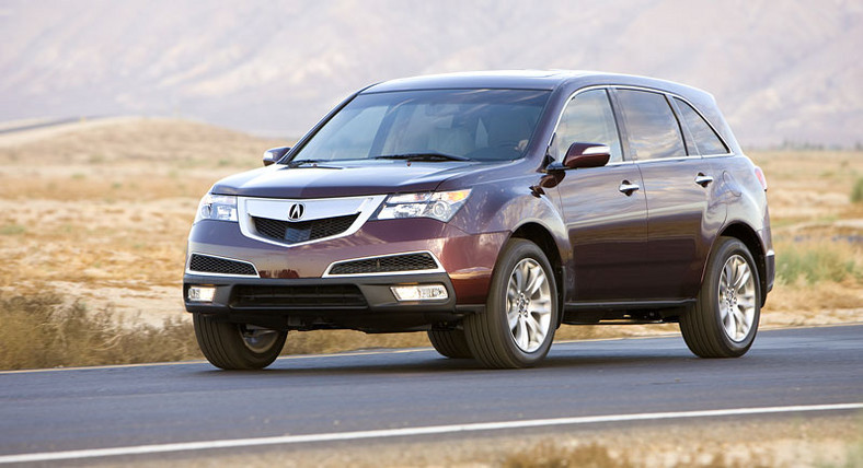 Acura MDX: facelifting siedmioosobowego modelu SUV na rok 2010