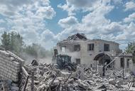 Zniszczenia w Kramatorsku