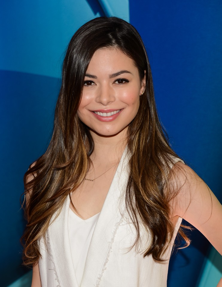 Miranda Cosgrove na prezentacji ramówki NBC , 2015 r.