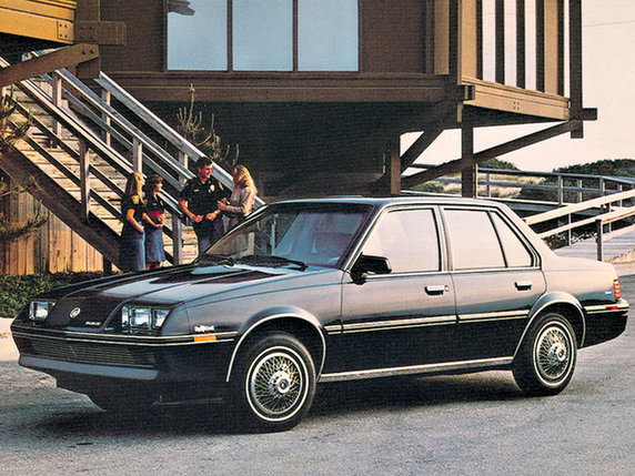 Buick Skyhawk Sedan 1981-1989