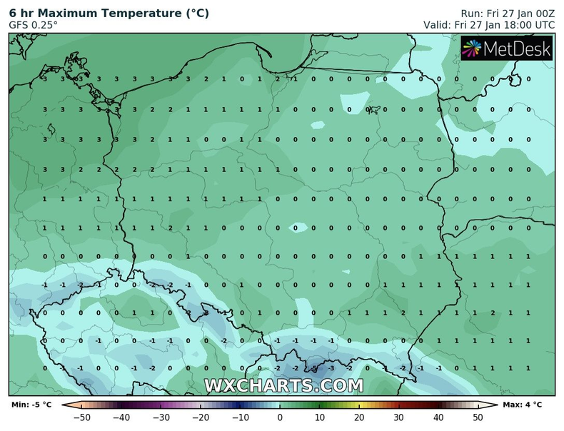 Temperatura będzie balansować w pobliżu 0 st. C