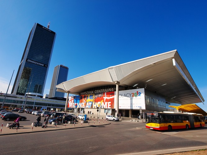Dworzec centralny w Warszawie