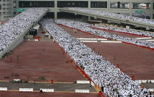 Muslim pilgrims