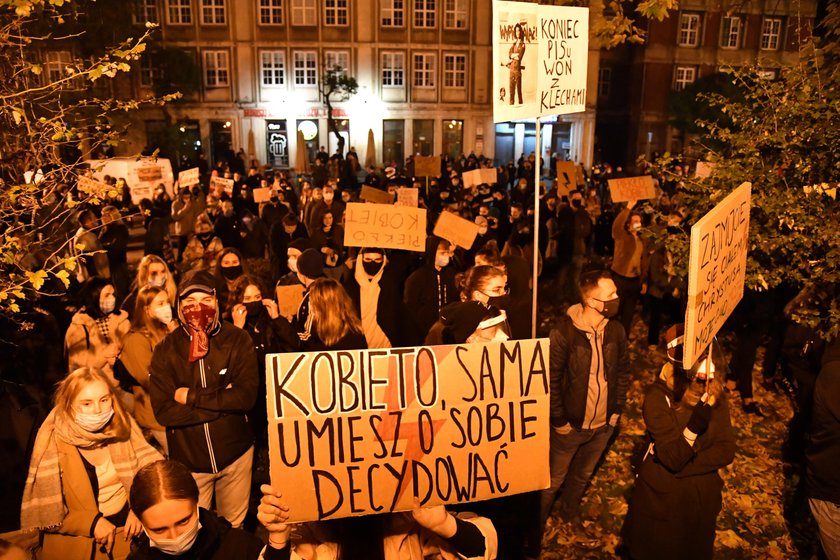 Zakaz aborcji. Trwają protesty w całej Polsce