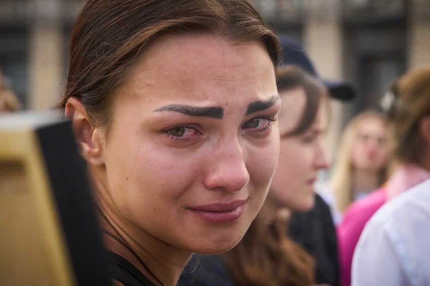 Sahrana ukrajinske novinarke Viktorije Roščine u Kijevu