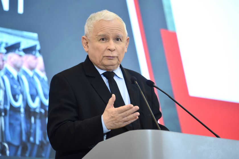 Prezes PiS Jarosław Kaczyński