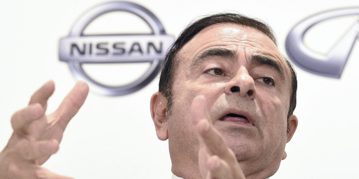 Śledczy uważają, że szef Nissana zaniżył swoje przychody w oświadczeniu majątkowym