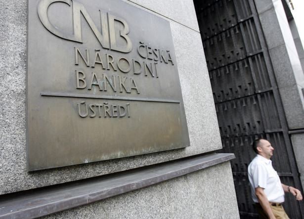Narodowy Bank Czech obniży stopy procentowe o 50 pkt bazowych. fot. Bloomberg