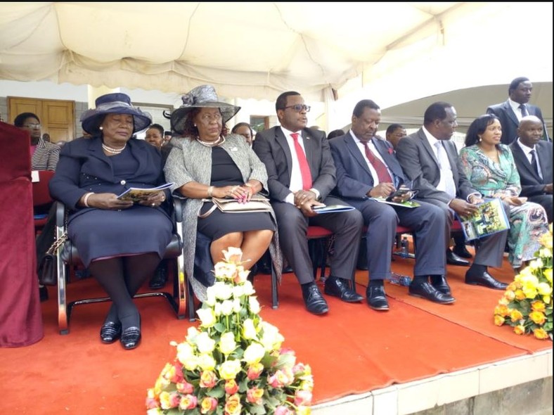 DP Ruto attends Jonathan Moi's funeral in Kabarak 