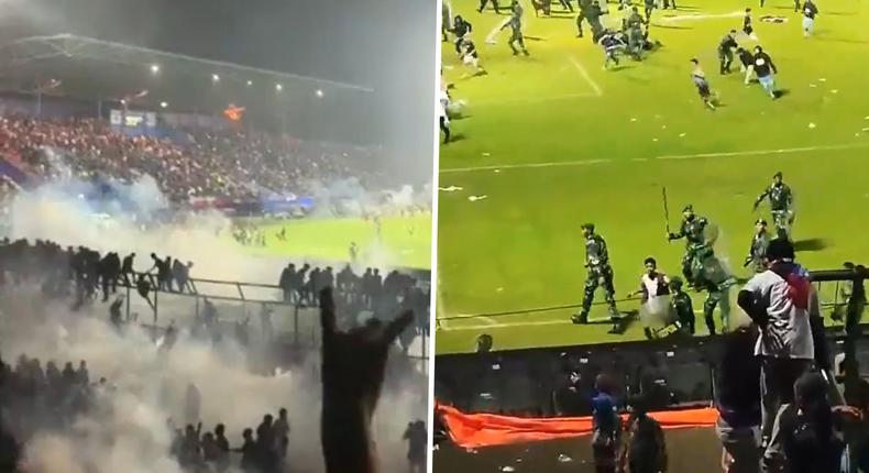 Le match avait débouché sur une bousculade ayant causé la mort de 135 personnes. Source: Goal.com