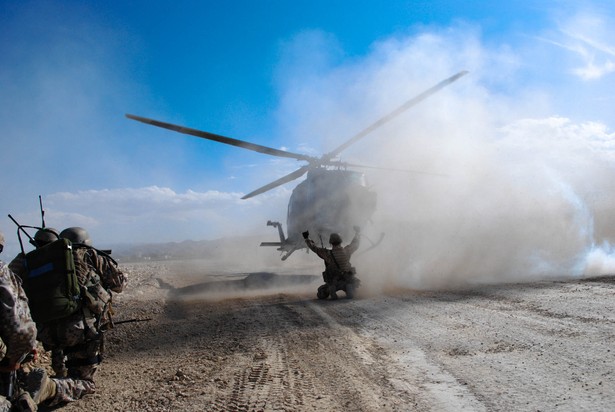 Helikopter NATO w Afganistanie