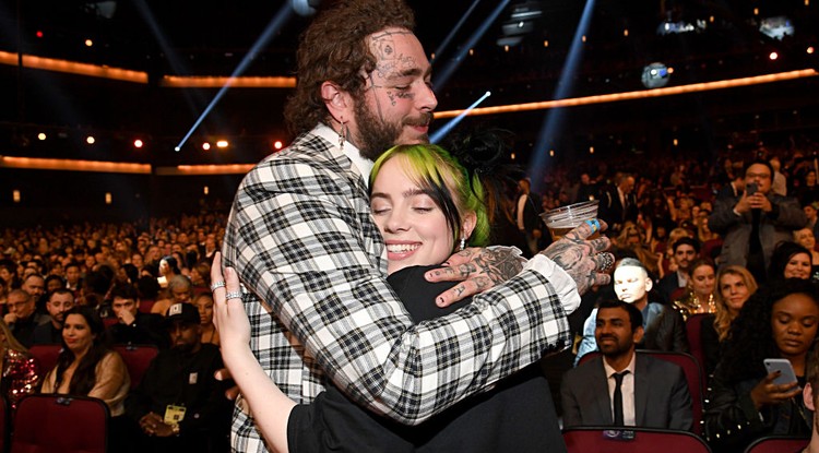 Post Malone és Billie Eilish.