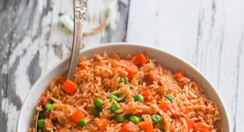 Oven baked Jollof (africanbites)